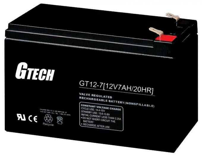 T1/T2 terminal vrla type battery 12v 7ah for system,alarm