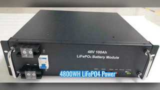 100A LiFePO4 Battery 4800WH Long Life Power