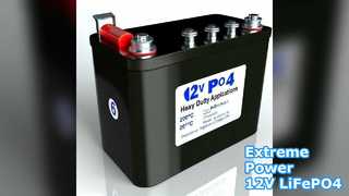 12V LiFePO4 Battery Pack Heavy Duty Power