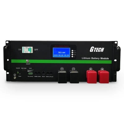 2400WH Lithium Ion Phosphate Battery Max Charge Current 100A