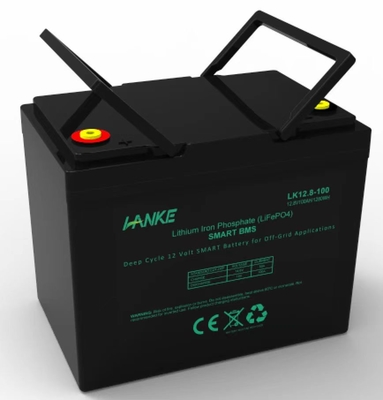 100ah 12v Lithium Iron Phosphate Battery With Bluetooth