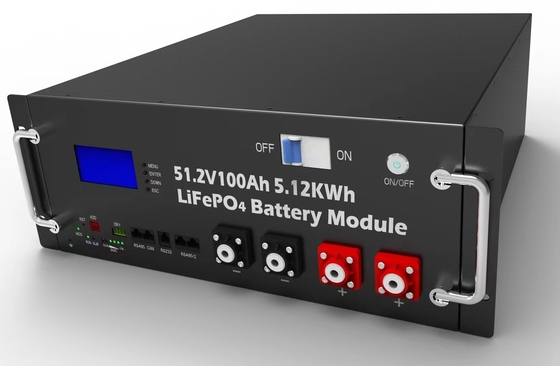 Standard 3U 51.2 V 100Ah Lithium Battery For Power Backup And Inverter