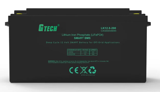 Deep Cycle 12V 200Ah Lithium Battery for Caravan / Camping and Power Back-up