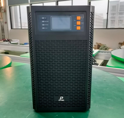 PTEC Online Double-conversion Single Phase UPS 1-10kva PF 1.0 For Home Use