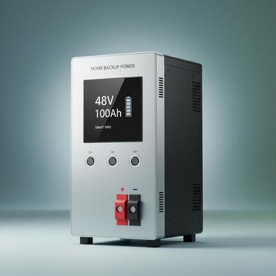 Home Backup Power Energy Storage Lithium Battery System With Smart BMS 48V 100Ah