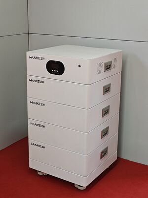 Stackable 20.48KWH 51.2V400Ah LiFePO4 Battery Pack with 6000 Long Cycle Life for Solar Energy Storage