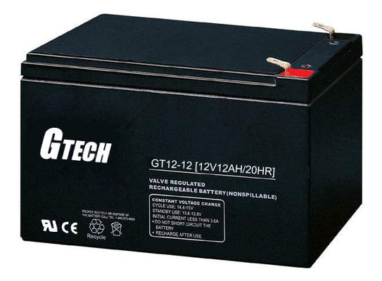 Maintenance Free Sealed Lead Acid Battery 12v 12ah For Ups System