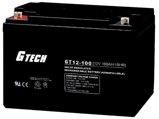 12v 100ah VRLA Regulated Lead Acid Battery For Solar Alarm System