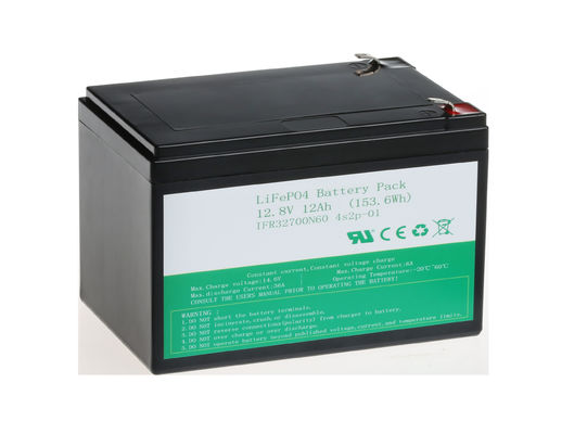 12.8V 12Ah Deep Cycle UPS Lead Acid Battery For UPS System Replacement