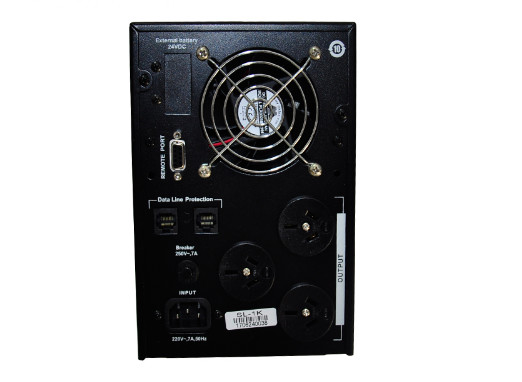 3KVA Pure Sine Wave Line Interactive UPS Long Power Backup Overvoltage ...