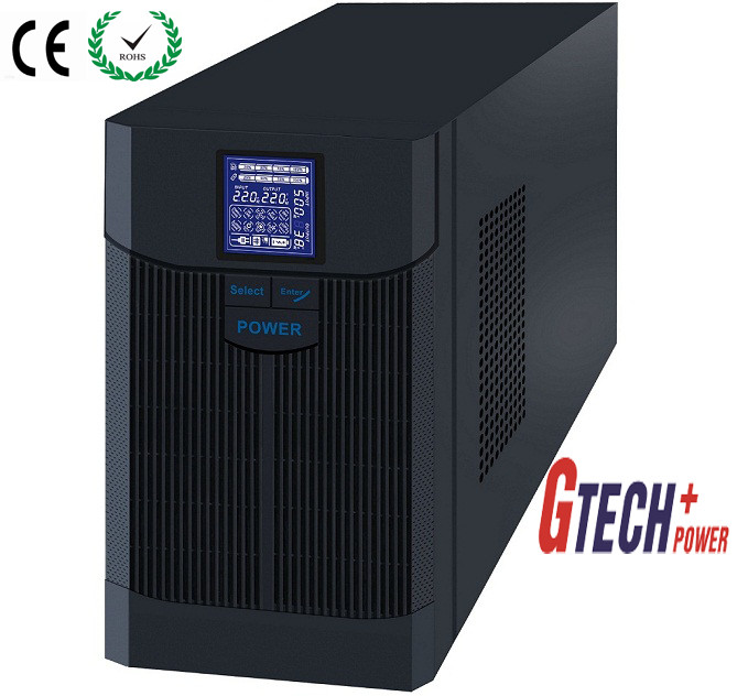 3KVA Pure Sine Wave Line Interactive UPS Long Power Backup Overvoltage ...