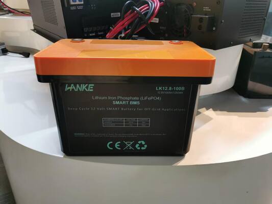 G TECH 12.8V 100Ah LiFePO4 Battery with 6000 Cycles for Solar Energy Storage