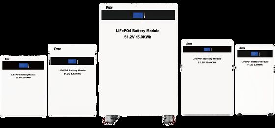 51.2V 200Ah 10KWH Wall Mounted LiFePO4 Battery with Long Cycle Life for Solar Energy Storage