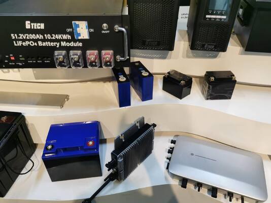 G TECH 12.8V 40Ah LiFePO4 Battery with 6000 Cycle Life Bluetooth Function for Solar Energy Storage