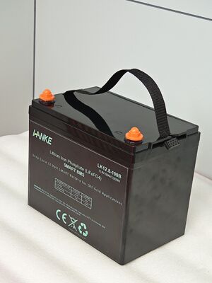 12.8V 100Ah LiFePO4 Battery with 6000 Cycle Life and Transparent Housing for Solar Energy Storage