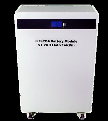 G TECH 51.2V 314Ah 16KWH Floor Stand ESS LiFePO4 Battery with 6000 Long Cycle Life for Home Solar Energy Storage