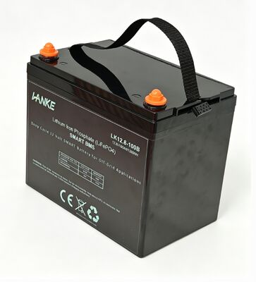 12.8V 100Ah LiFePO4 Battery with 6000 Cycles for RV EV Boat