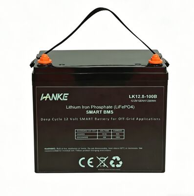 12.8V 100Ah LiFePO4 Battery with 6000 Cycles