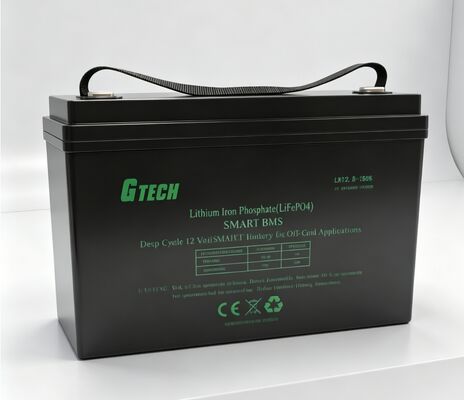 12.8V 150Ah LiFePO4 Battery with 6000 Cycles for Solar Energy Storage